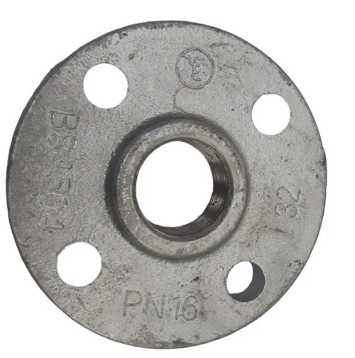Flansa cu filet D. 25 (1") FI galvanizata PN16 (4 gauri)