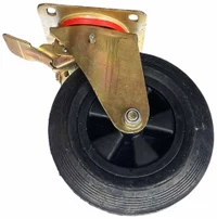 Roata pentru cos deseuri cu pedala 1100 L UNI 3