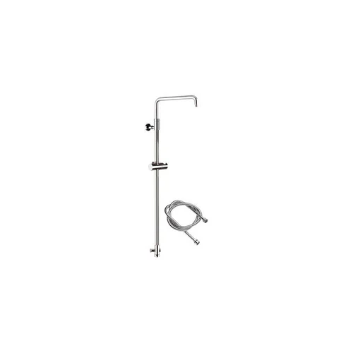 Bara de dus 330A REMER telescopic cu suport cu furtun de dus L=1.5 m, crom