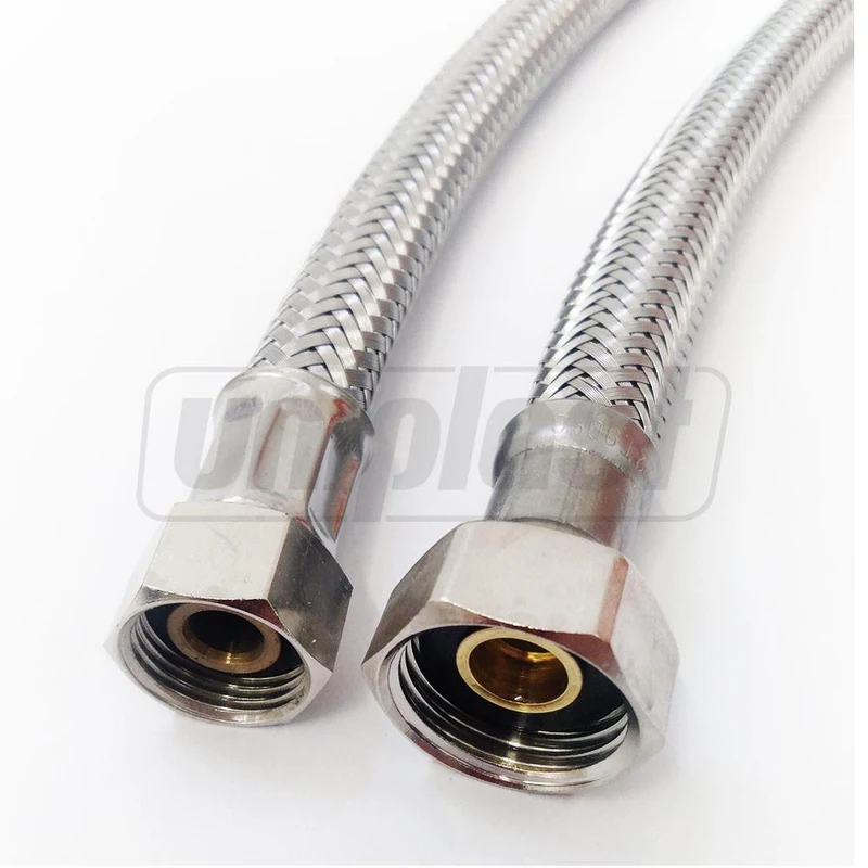 Furtun flexibil antivibrant L=1 m D. 1/2" х 3/8" FI/FI din inox Art. 100  REMER 2