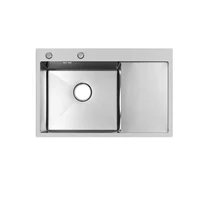 Chiuveta de bucatarie inox 3 mm ZERIX ZH (satin) stanga 7849 L 2