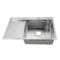 Chiuveta de bucatarie inox 3 mm ZERIX ZH (satin) dreapta 7849 R