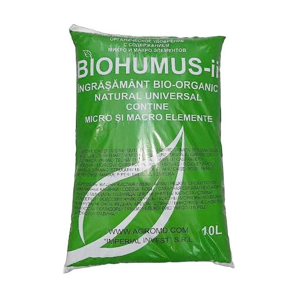 Субстрат био-органический универсальный 10 л  BIOHUMUS-ii 2