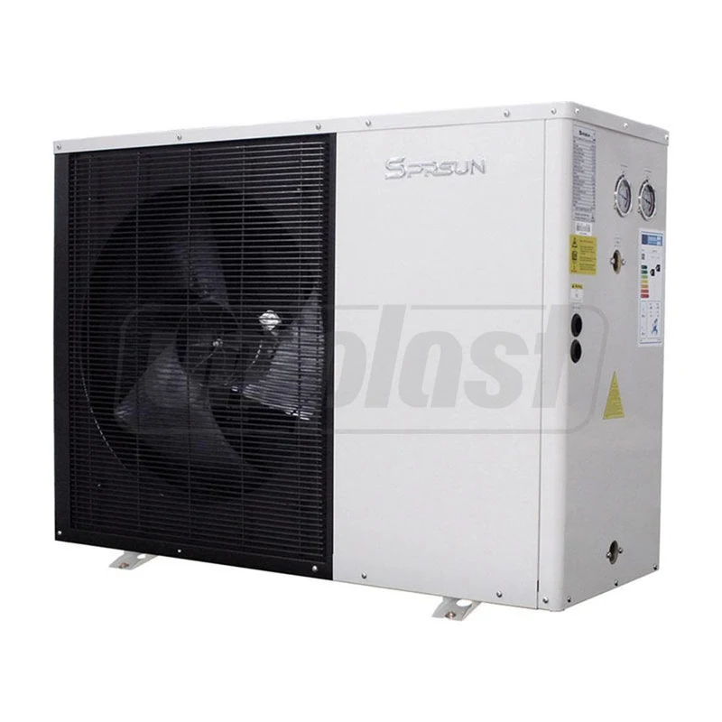 Pompa de caldura Monobloc aer/apa 11.6 kW, controler: SPRSUN, compressor: Panasonic, R32 EVI DC INVERTER 380V/3PH/50HZ  SPRSUN 2