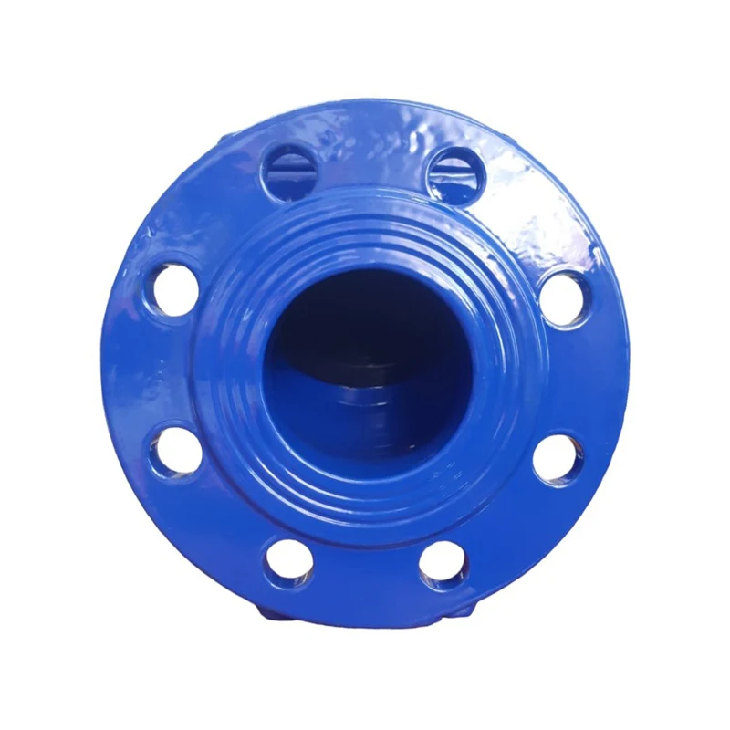 Supapa fonta de retinere flanse cu clapeta D. 80 (clapeta din cauciuc) PN10/16 L=260 mm (8 gauri)  WATO 2