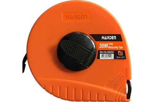 Ruleta de masurat cu fixator 30 m x 12.5 mm Pro  HARDEN