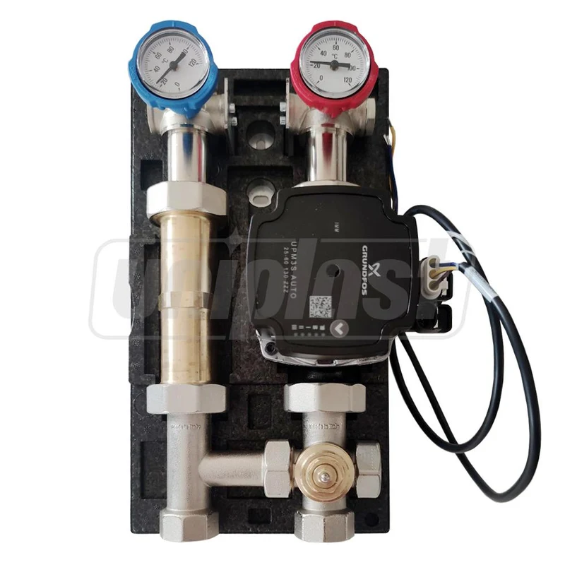 Grup de amestec D. 1" manual, cu pompa Grundfos Art. 952 (in izolare)  ITAP 2