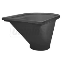 Cuva de incarcare prelungita 650 mm (negru)  TEKCNOPLAST