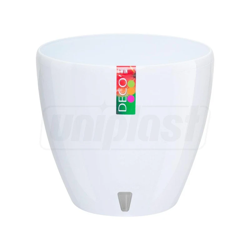 Ghiveci DECO TWIN 9 L (alb) 3