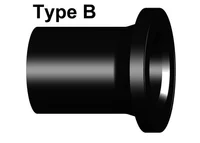 Adaptor flansa D. 50 PE100 SDR17 PEHD/PN10  +GF+ 2