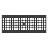 Gratar fonta canalizare cu rigola PP EASY L=1000 mm B=210 mm H=130 mm (150-100 mm) TN1433  MUFLESYSTEM 2