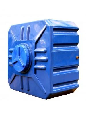 Емкость  500 л квадратная (синяя) + штуцер D. 1/2" 100x100x50 см