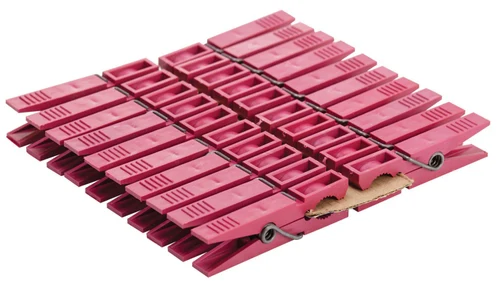 Cleste pentru rufe Clestute Dragute set 20 buc. (plastic) zmeuriu