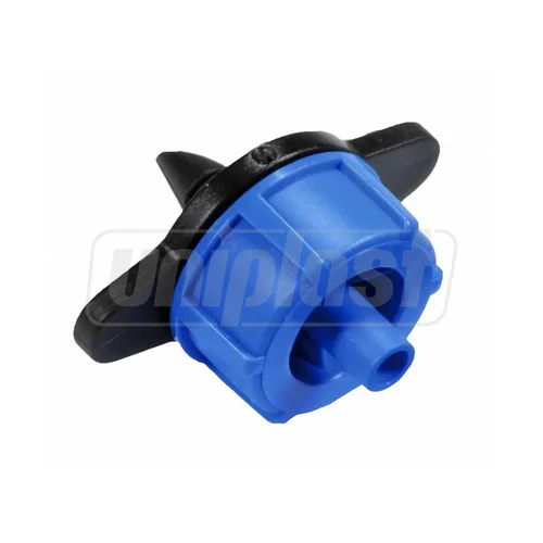 Emitator cu presiune compensata  D. 1/4" 2 LPH, 0.8-3.2 bar (albastru) MTS 7614-8