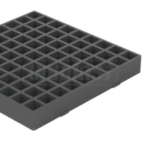 Grila pentru Camin pluvial 144 x 144 mm (negru) 334  CHUDEJ 2