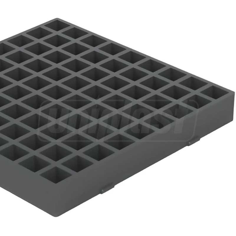 Grila pentru Camin pluvial 144 x 144 mm (negru) 334  CHUDEJ 2