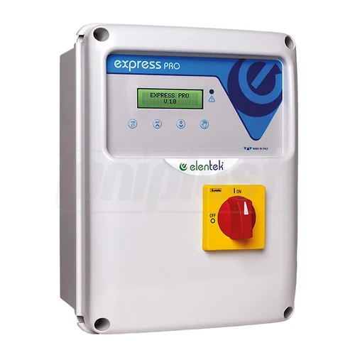 Panou de control pentru pompa cu ecran LCD, 2.2 kW, 230 V,  ELENTEK EXPRESS PRO 1 Mono