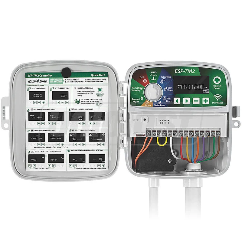 Блок управления поливом 24 V, 4 зоны (внутренний) ESP-TM2-230V, WiFi, (F54234) RAIN BIRD 3