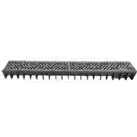 Rigola canalizare PP cu grila din fonta B125 1000x70x100 mm Brooklyn  MUFLESYSTEM 2