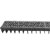 Rigola canalizare PP cu grila din fonta B125 1000x70x100 mm Brooklyn  MUFLESYSTEM 3