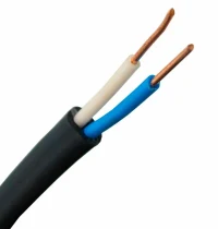 Кабель ВВГ Пнг LS медный 2 x 2.5 в изоляции (черный) L=100 м