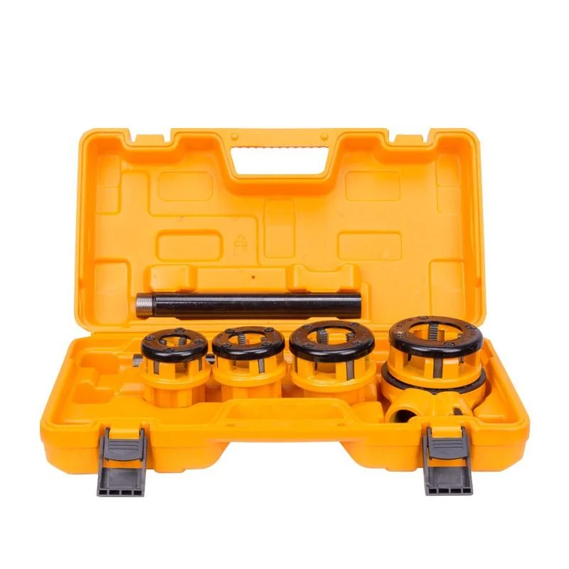 Комплект для нарезки резьбы 1/2", 3/4", 1", 1.1/4"  Professional  DINGQI 3
