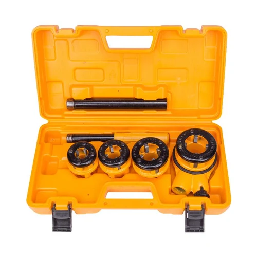 Комплект для нарезки резьбы 1/2", 3/4", 1", 1.1/4"  Professional  DINGQI