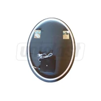 Oglinda pentru baie LED 6000K (oval) 60 x 80 cm IP44  UNIPLAST 2