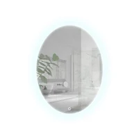 Oglinda pentru baie LED 6000K (oval) 60 x 80 cm IP44  UNIPLAST 3