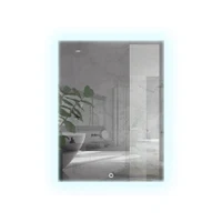 Oglinda pentru baie LED 6000K (dreptunghiulara) 60 x 80 cm IP44  UNIPLAST 3