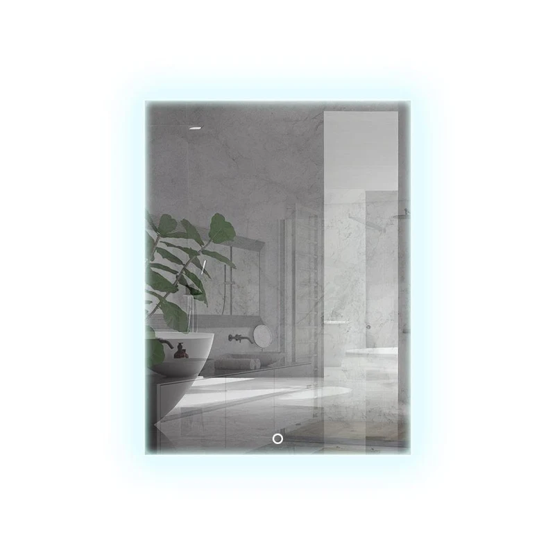 Oglinda pentru baie LED 6000K (dreptunghiulara) 60 x 80 cm IP44  UNIPLAST 3