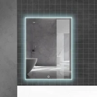 Oglinda pentru baie LED 6000K (dreptunghiulara) 60 x 80 cm IP44  UNIPLAST 4