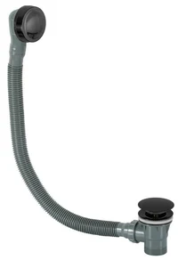 Сифон для ванны D. 1.1/2" x 33 580mm Click-clack 96PCCCFP REMER