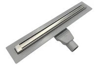 Rigola de dus lineara SLIM LINE set  500 x 35 mm D. 50 x 90° PREMIUM SS  CHUDEJ 3