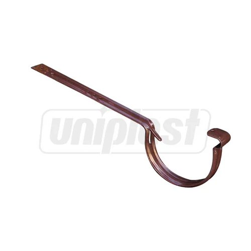 Кронштейн желоба металлический D.125 (коричневый) CIN125М  FIRST PLAST