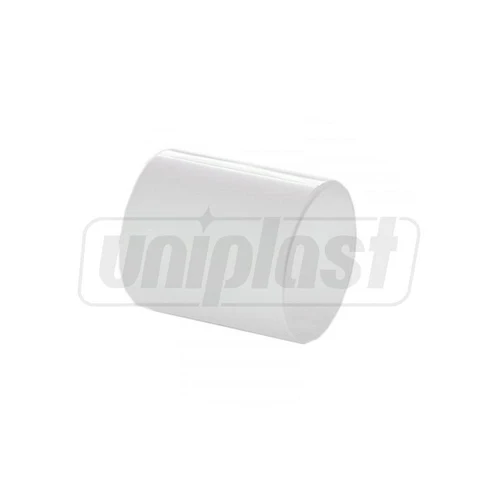 Муфта ПВХ D. 80 (белая) FFBO80080  FIRST PLAST