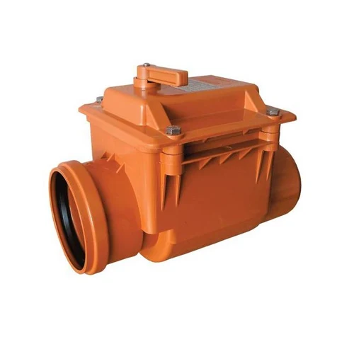 Clapeta de sens unic D.110 PP (portocalie)  INSTALPLAST