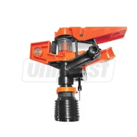 Aspersor plastic D. 3/4" FI R=8-12.5 m, 560-1050 LPH  UNITAPE 2