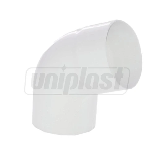 Отвод ПВХ D. 80 x 67° (белый) CL67080B  FIRST PLAST