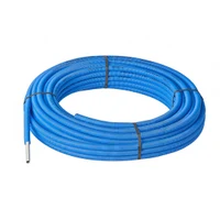 Teava PEXb  HAKAN +GF+ cu bariera de oxygen + tub gofrat de prot. (albastru) D. 16 (podea calda) L=100 m 2