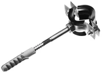 Colier metalic pentru teava cu garnitura din cauciuc si diblu (set) D. 20 mm - 3/4" (26-30 mm) M8 K