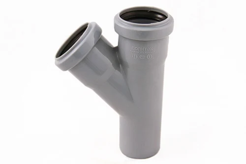 Ramificatie PP D. 40 x 40 / 45° (gri)  TP/PS