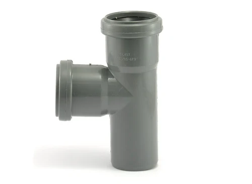 Ramificatie PP D. 40 x 40 / 90° (gri)  TP/PS