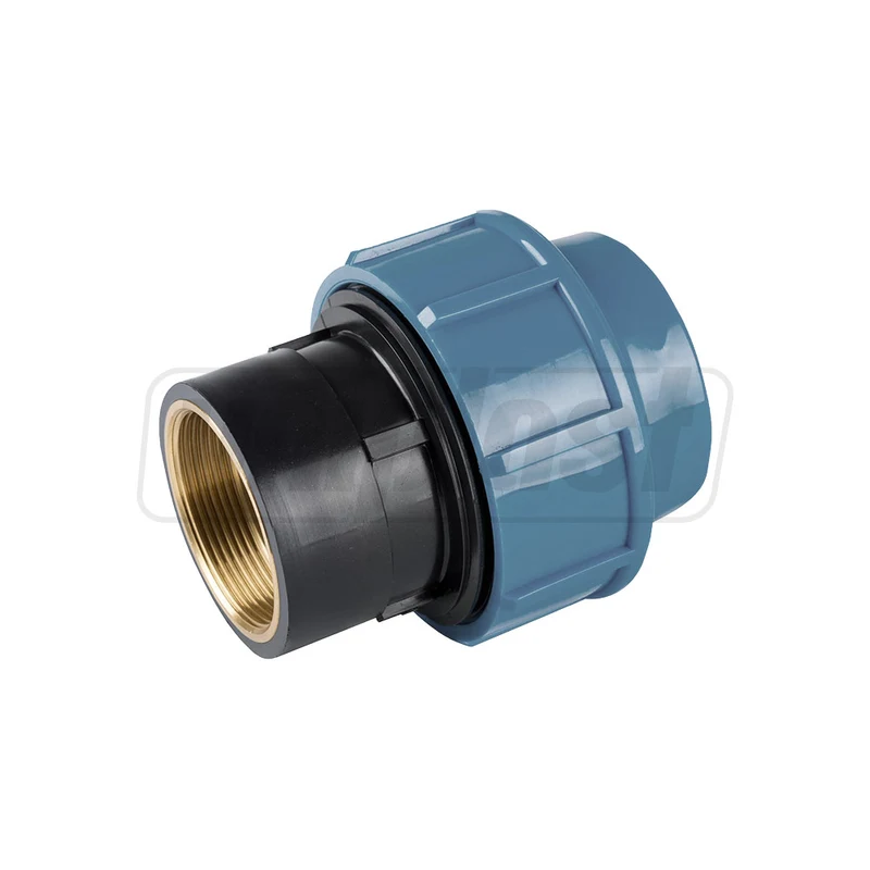 Adaptor compresiune alama D. 40 x 1.1/4" FI / 10 K 2