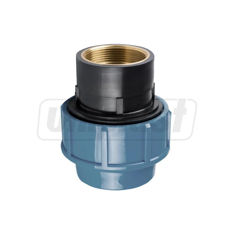 Adaptor compresiune alama D. 40 x 1.1/4" FI / 10 K 3
