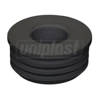 Reductie din cauciuc D. 50 x 25 (neagra)  INSTALPLAST