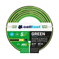 Шланг GREEN ATS2™ D. 3/4" (18-22 мм) 30 бар поливочный (5 слоев) 15-121  CELLFAST L=50 м
