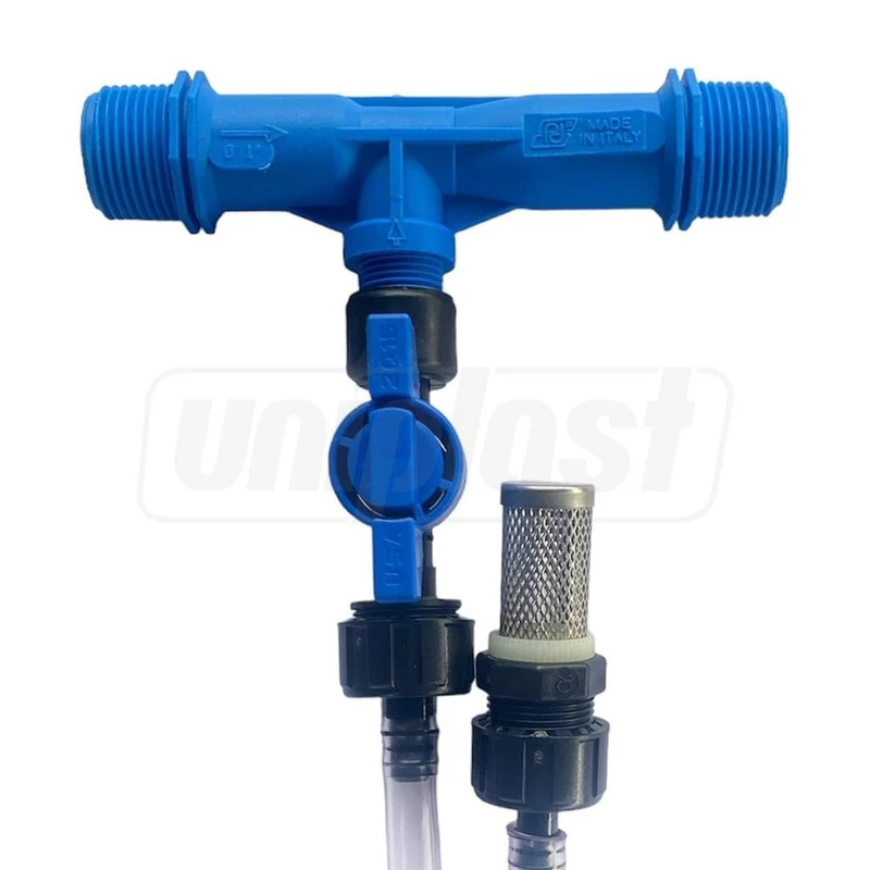 Injector D. 1" Alfa Venturi pentru chim lichide (set)  PLASTICA ALFA 2