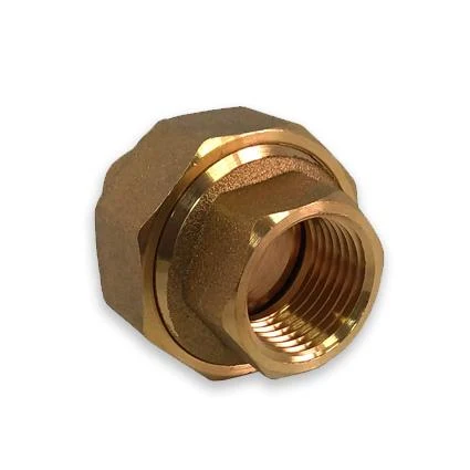 Гайка накидная D.  1/2" М/М бронзовая 2