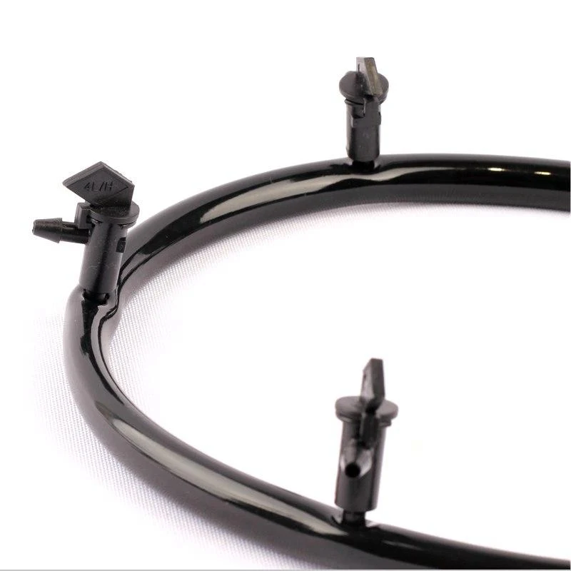 Emitator inserare D. 1/4" 4 LPH, 0.8-1.0 bar (negru)  UNITAPE 3